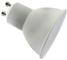 Lampe LED GU10 3 W 4000 K réglable, idéale pour l'éclairage d'ambiance et la décoration intérieure.