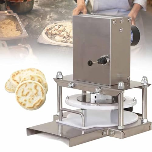 LSBHPPD Sfogliatrice impasti Pizza Commerciale,pressa Pasta Pizza elettrica,pressa Pasticceria Pizza Domestica da 8,66 e 9,28 Pollici per Attrezzature Pizza e Pasta