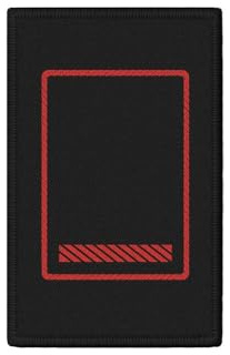 Patch Feuerwehr FF Dienstgrad Berlin Hauptstadt Feuerwehrmann Feuerwehrfrau #44975