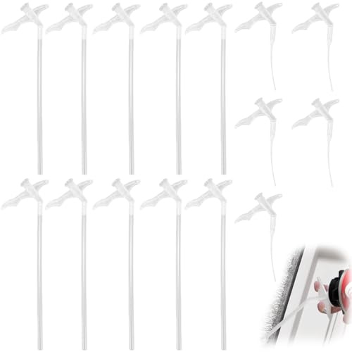 15 pièces Tube de pulvérisation de mousse de montage, tubes de rechange pour buse, mousse isolante PU en spray pour combler les interstices, tube de pulvérisation de mousse, tubes de rechange