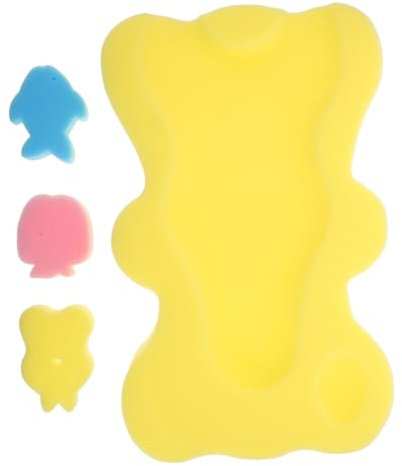Toddmomy Alfombrilla de Baño para Bebés Antideslizante Cojín de Esponja Gruesa y Suave para Recién Nacidos Soporte Seguro para Bañeras Infantiles Fácil Limpieza y Protección Delicada