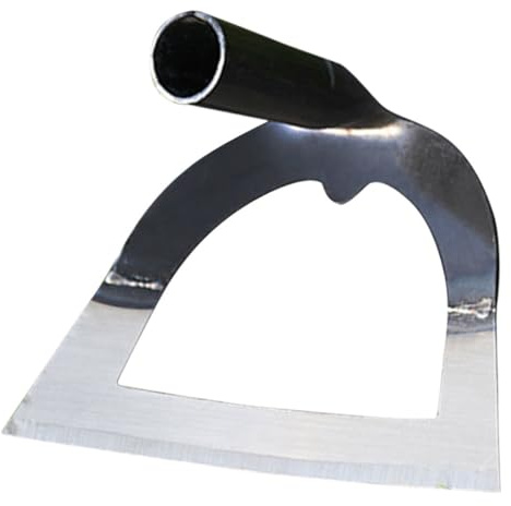 VINTORKY Utensile Manuale in Acciaio Inossidabile con Design Cavo, Strumento per Diserbo e Allentamento del Terreno, Attrezzo Robusto per Appassionati di Giardinaggio