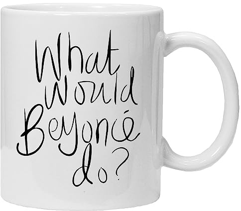 Acen ML blanco taza – 'lo que Beyonce hacer?' – Fun – Magic Morphing Taza ml de café de cerámica taza de té Studios – Ideal Valentines/Pascua/verano/Navidad/cumpleaños/aniversario regalo