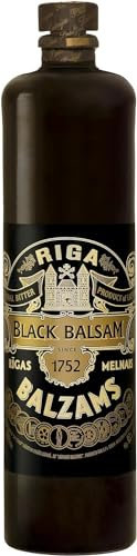 Riga Black Balsam Original - Amaro alle Erbe/Liquore alle Erbe - 45% Vol. 70cl (700ml/0,7 litri)