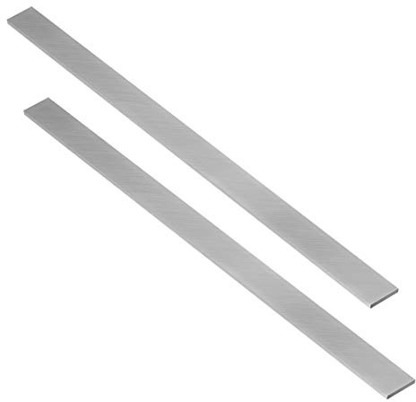 sourcing map taladro de metal HSS herramienta de torno cortador cuadrado de giro blanco para molino esmeriladora de 2mmx12mmx200mm 2pcs | cortador cuadrado de giro blanco, para molino esmeriladora