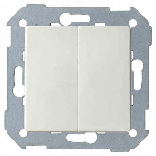 Simon 8200398-090 Doble Interruptor 10AX Emb rápido + teclas