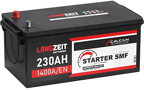 Langzeit LKW Batterie 12V 230Ah SMF Schlepper Traktor 200ah 220Ah 225Ah