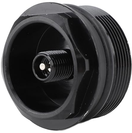 SUPYINI Fahrrad-Vorderradgabel-Ventilmutter, Aluminiumlegierung, Fahrrad-Luftgabelkappen-Baugruppe, Ventilkern-Ersatz 32-mm-Innenrohr-Vorderradgabel