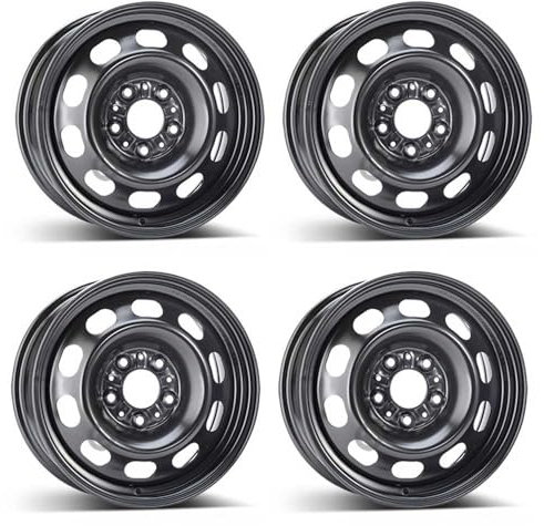 4x Alcar Stahlfelgen 4-9613 7.0Jx16 ET40 5x120 kompatibel mit BMW 1 2
