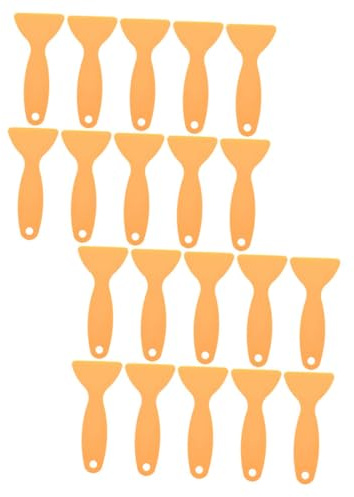 Ciieeo 20pezzi Raschietto Per Pellicola Plastica Resistente Triangolare Per Rimozione Colla Facile Inclusi Per Applicazione Vinile e Manutenzione Auto