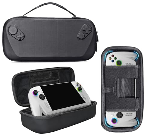 Hesupy Housse de Transport pour ROG Xbox Ally/ROG Xbox Ally X, Sac de Rangement de Voyage, Organiseur Portable, Housse de Protection Antichoc en EVA, étui pour Console de Jeu, Accessoires de Jeu
