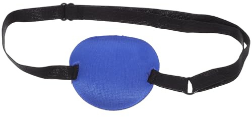CIYODO Augenschutz für Hunde mit Verstellbarer Weicher Augenklappe aus Atmungsaktivem Polyester Geeignet für Welpen und Hunde mit Augenverletzungen Praktisches Haustierzubehör