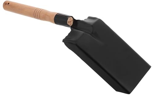 WEKADRIN Pala Portatile in Ferro Manico in Legno, Vanga Piccola Multifunzionale per Giardinaggio e Scavo Terreno, Attrezzo da Giardino Compatto per Uso Domestico e Outdoor