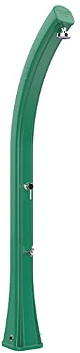 Arkema Design Ducha Solar en Resina con lavapies Happy XL H420/6016 Verde Oscuro