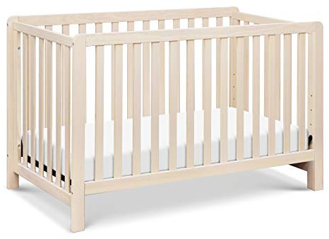 Carter’s by Davinci Colby 4-in-1 Convertible Crib - GREENGUARD Gold Certified Convertible Baby Crib to Toddler Bed, Daybed, Full-Size Bed - Wooden Baby Bed w/Four Adjustable Heights - Washed Natural