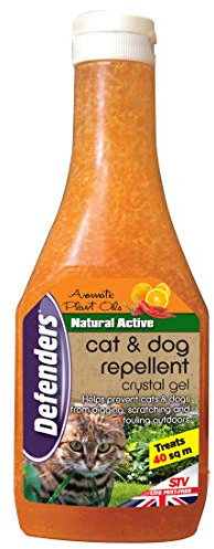 2 X Cat and Dog Repellent Crystal Gel (Traditional, Effective, Humane Treatment, Deters Cats and Dogs from Garden and Patio Areas, Covers up to 40 sq m), 450 ml