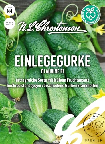 Einlegegurke Claudine F1 N.L.Chrestensen Samen 1480