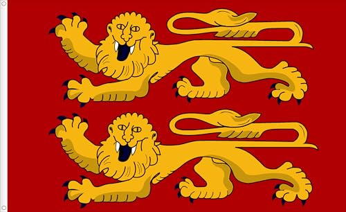 DRAPEAU DE NORMANDIE. FRANCE. QUALITÉ SATIN PREMIUM. DIMENSION 150X90 CM