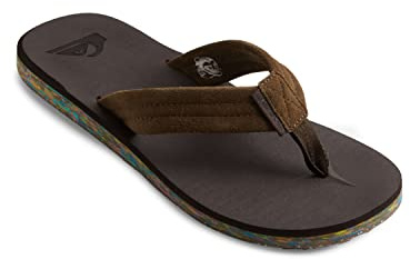 Quiksilver mäns carver mocka återvunnen sandal, Brun 2, 42 EU