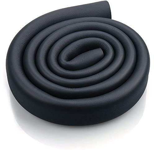 Rohrisolierungsschaum, Rohrisolierungsschaum Rohrisolierung, Schaumstoffschlauch, 5,1 cm, Schwarze Poolnudeln, 15 mm Wand, Flexibler Gummischlauch, Wärmeschutzschaumschlauch – Länge: 180 cm (Color :