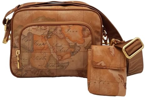 Tracolla Reporter Geo Soft c/Borsellino Alviero Martini 1 Classe NATURAL 0010, T.U.