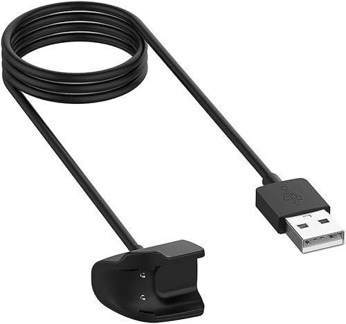 VANCLE Ladekabel für Samsung Galaxy Fit 2 Ladegerät, USB Fast Charging Kabel, Tragbares Ersatz Ladegeräte für Samsung Galaxy Fit 2 SM-R220, 92cm Schwarz
