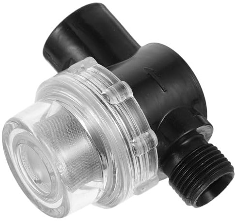 SEWOART 1/2 Zoll Inline Sieb Mit Innengewinde Wasserfilter Pumpensieb Für Gartenpumpe Transparentes Gehäuse Hohe Filtereffizienz Schutz Vor Schmutz Und Ablagerungen