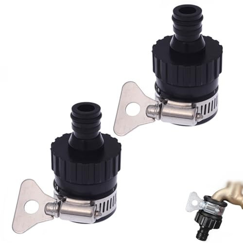 Universel Adapté pour Les Robinets,Connecteur De Robinet En Caoutchouc,Connecteurs Tuyau Robinet Adaptateurs Rapide,Raccord de Robinet Rglable Universel,Adaptateur De Tuyau D'entrée D'eau du Robin