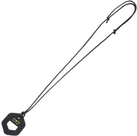DOITOOL Brillenband Nackenband Verstellbar Für Damen Und Herren Schwarzes Brillenband Aus Robustem Material Vielseitiger Brillenriemen Für Sport Und Kinderbrillen Einfach Tragbares Brillenzubehör