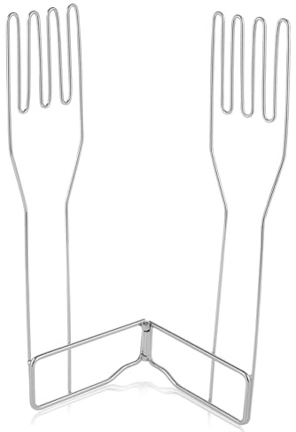 Mikinona Foldable Glove Drying Rack Space Saving Kitchen Sink Holder for Quick Drying Dish Gloves Mittens and Towels Iron Stand for Versatile Use and Stylish Storage