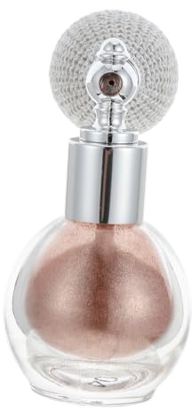 BCOATH Highlighter Powder Sprayer Sprayflasche für Körper Haare Gesicht Langlebiges Glas plastik material Schimmernder Glitzer in Modischem Bronze Einfach Anzuwenden für Frauen und