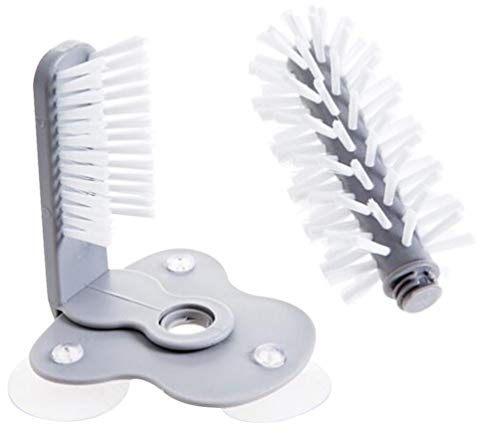 Water Bottle Brush Cleaner for cup Glass Washer with Suction Base for Sink,Kitchen Coffee Cup washer