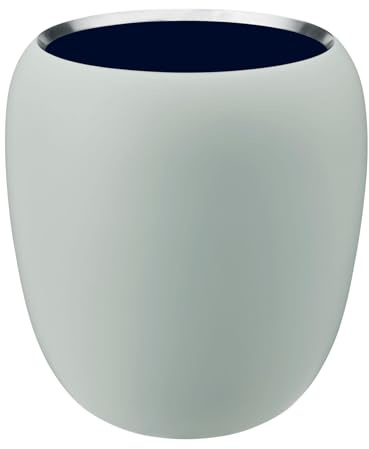 Stelton Ora Vase - groß - neo Mint/Midnight Blue