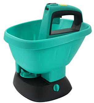 SECURA Universal Streuer Handstreuer - batteriebetrieben Saat Samen Dünger Salzstreuer