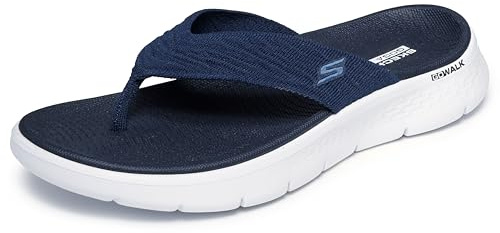 Skechers Dam O-t-g GO Walk Flex Sandal Splendor, Marinblå textil, 39 EU