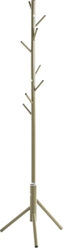 HAKU Klädhängare grön, Metall, metall - Storlek: H 173 cm x Ø 48 cm, Stil: Traditionell
