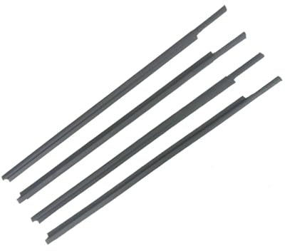 BEUTEE Kantenschutz 4PCS Auto Äußere Tür Windows Gummi Dichtungs Für Suzuki Für SX4 07-13 Fließheck wasserdichte Druck Dicht Streifen Auto Zubehör Gummidichtung