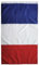 Drapeau français couleurs vives drapeau national français drapeau de jardin résistant à la fondu avec œillets 60x90cm jardin