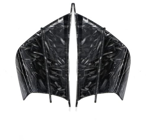 KJHOPY Stilvoll schön Motorrad-Seitenverkleidungsklappen, 2 Stück, Aerodynamik-Frontspoiler, Für Suzuki GS500 GSXR600 GSXR750 GSXR1000 SV650 SV650S SV1000S(Texture3)