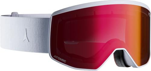 ATOMIC FOUR PRO M HD Gafas de esquí I Gafas de esquí y snowboard medianas con tecnología HD de disco para una visión clara, gafas de esquí para mujer y hombre con marco Live Fit para un ajuste