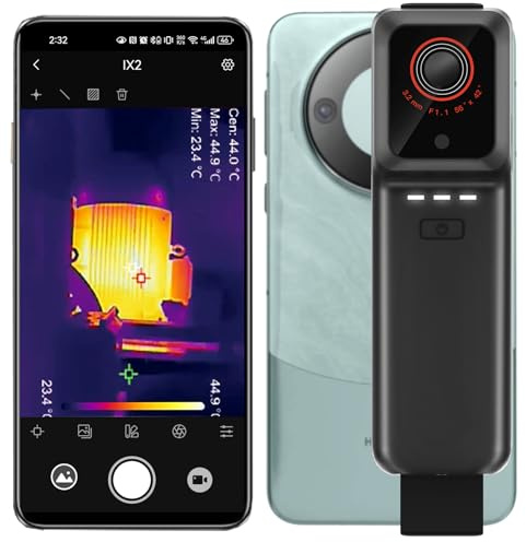 Bluetooth Wärmebildkamera für Smartphones Kompatibel mit iOS und Android, Super IR 512X384