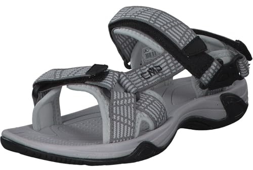 CMP HAMAL WMN HIKING SANDAL, Sandalo Sportivo Donna, Grey-Ghiaccio, 38 EU