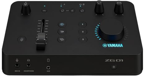 Yamaha ZG01 Gaming Mixer for Voice Chat and Game Streaming
