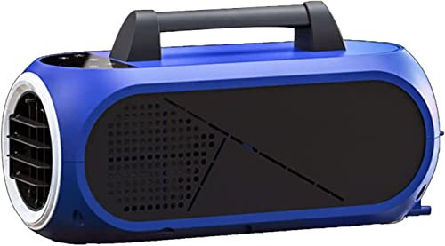 FUNNYBSG Condizionatori ;Aria Portatili, unità di Raffreddamento CA Domestica, 24 V CC e 100-240 V AC, alimentati a Batteria al Litio, 1100 BTU/H per da Campeggio, Camera, Esterno, Camper e Camion