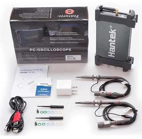 Hantek Official Digital Oscilloscope 2CH iDSO1070A USB iPhone/ippadd/Android/Windows Osciloscopio Portatil With WIFI Oscillograph