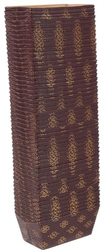 Garneck 50pezzi Stampo Di Carta Per Plumcake Usa e Getta Coperchio Piccoli Stampi Per Plumcake Per Cottura Al Forno Per Feste e Occasioni Speciali