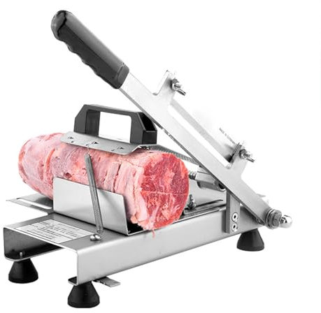 YJFEDCC Commercial Meat Slicer, Kitchen Equipment Beef Slicer, Lamb Roll Slicer Electric Hot Pot Restaurant Fat Beef Roll
