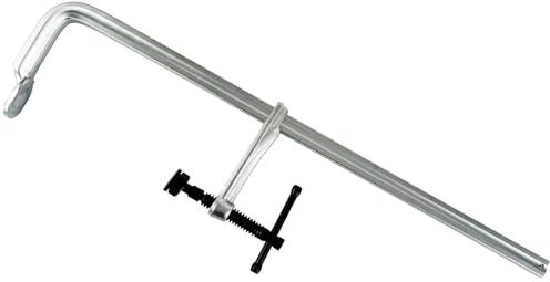 WELDINGER Schlosser-Schraubzwinge Ganzstahl 120x600 mm mit beweglicher Druckplatte