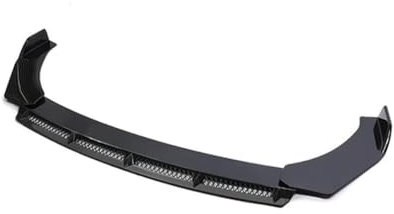 LVTFCO Auto Frontspoiler Stoßstange Lippe für Ford kuga 2019-2024, Dauerhaft Frontstoßstange Spoiler Lippe Diffusor Frontlippe Splitter AntiKollision Frontspoiler Protector,Gloss Black
