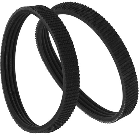 HOMSFOU Elektrohobel Antriebsriemen 2 Stück Gummi 1900b Ersatzteil Für Handhobel Mit Stabiler Kraftübertragung Im Holzhandwerk